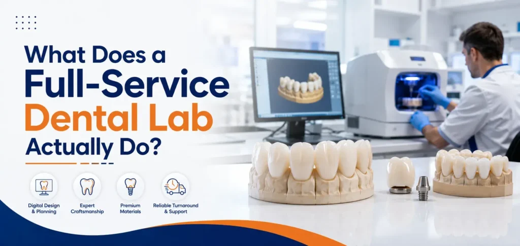 What Does a Full-Service Dental Lab Actually Do?